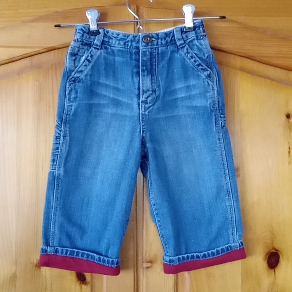 OshKosh B'gosh Other - OshKosh Baby Boy Lined Denim Carpenter Jeans 24M